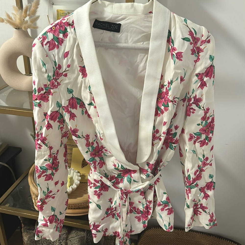 Floral blazer